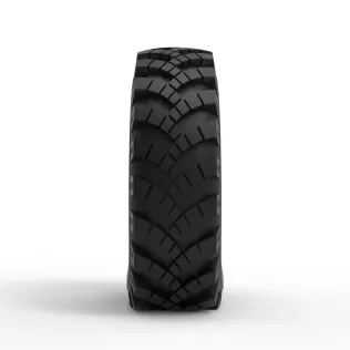 Military Ural tire OI-25 deflated Scale 1:25 - Model thumbnail 4