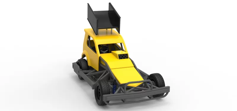 New Zealand Superstock car Version 5 Scale 1:25 - Model preview 26