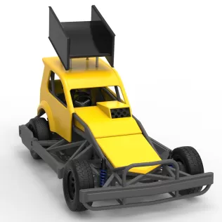 New Zealand Superstock car Version 5 Scale 1:25 - Model thumbnail 26