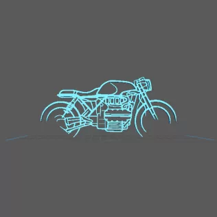 BMW - K 1100 Wall Art