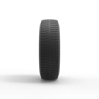 Car wheel 11 Scale 1:25 - Model thumbnail 4
