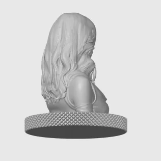 Emmy Rossum 3D Model Print - Model thumbnail 8