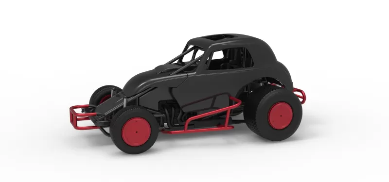 Super rod Version 4 Scale 1:25 - Model preview 1