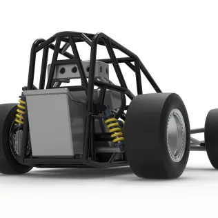 Three Quarter Midget Base Scale 1:25 - Model thumbnail 19