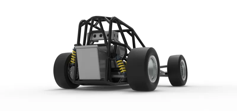 Three Quarter Midget Base Scale 1:25 - Model preview 19