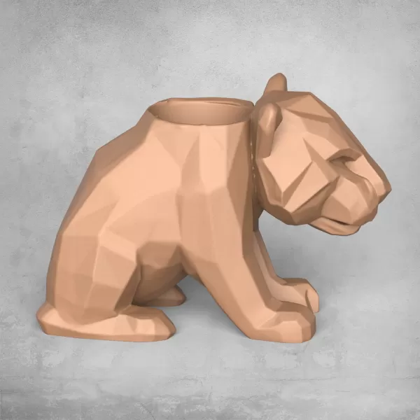 Tiger Pot - Model preview 6