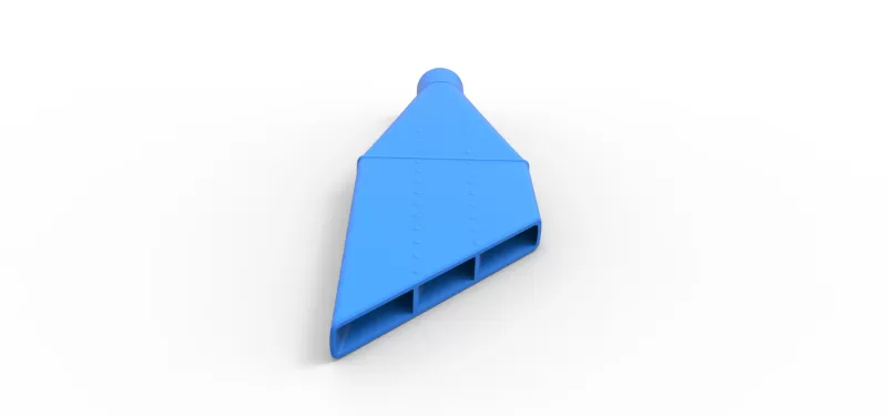 NASCAR Boom Tube Exhaust Scale 1:25 - Model preview 16
