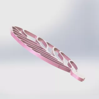 Leaf Soap Dish with Removable Veins - Model thumbnail 11