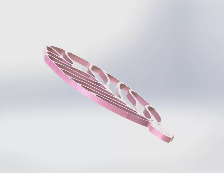 Leaf Soap Dish with Removable Veins - Model preview 11