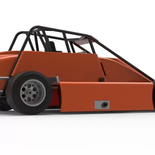 Experimental Pavement Silver Crown Car Scale 1:25 - Model thumbnail 21