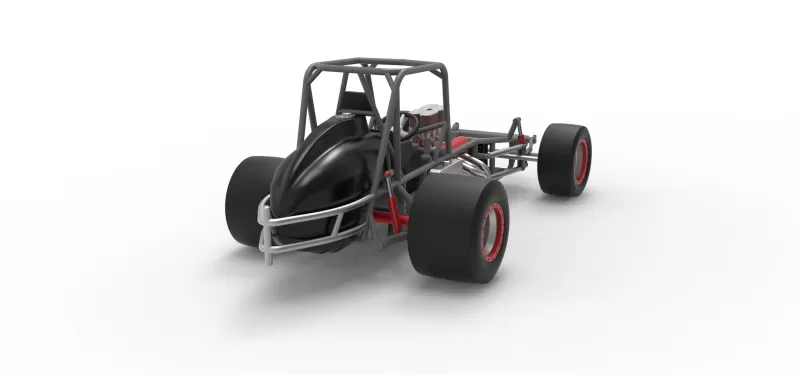 Vintage Pavement Silver Crown Car Base Scale 1:25 - Model preview 18