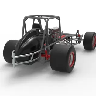 Vintage Pavement Silver Crown Car Base Scale 1:25 - Model thumbnail 18