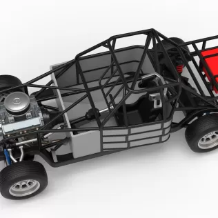 IMCA Stock car Base Scale 1:25 - Model thumbnail 4