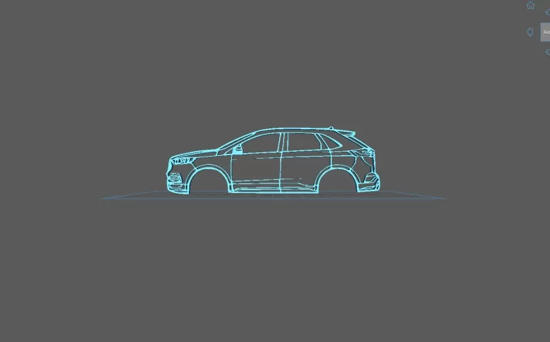 Ford - Edge ST 2019 - Model preview 1