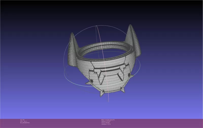 Dr Stone Xeno Henchmen Shoulder Gear - Model preview 5