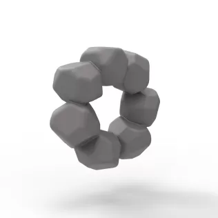 Stone cock ring - Model thumbnail 8