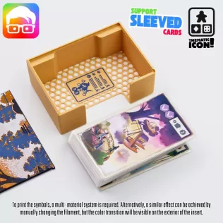 Tree Society board game organizer by @ammedia3d - Model thumbnail 4