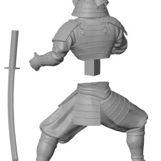 Samurai Karate Trophy – Premium 3D Model - Model thumbnail 12