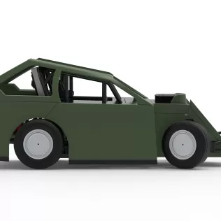 Mod Lite Race car while turning Version 2 Scale 1:25 - Model thumbnail 22