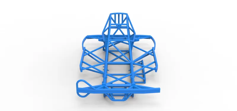 Frame of BriSCA Formula 2 Stock Car Scale 1:25 - Model preview 6