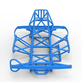 Frame of BriSCA Formula 2 Stock Car Scale 1:25 - Model thumbnail 6