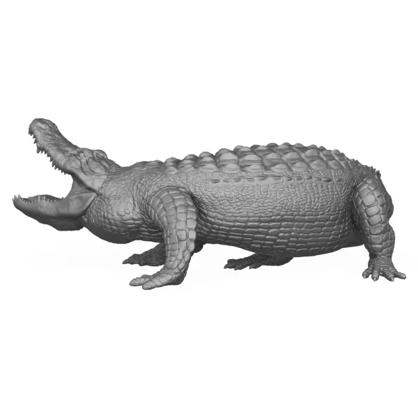 3D Printable Alligator - Model preview 6