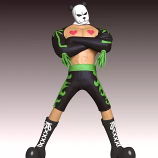 Pandaman - One Piece - Model thumbnail 4