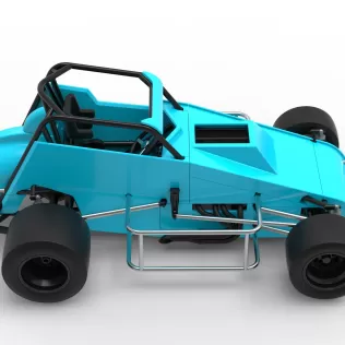 Pavement Sprint car Version 2 Scale 1:25 - Model thumbnail 23