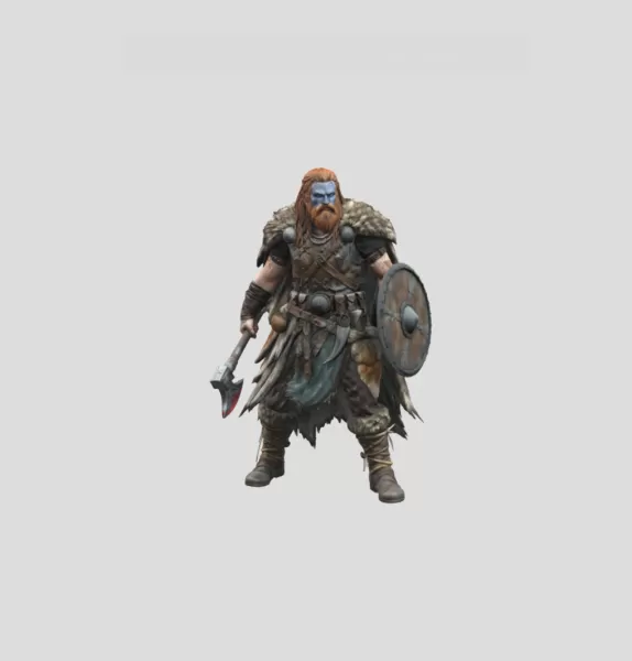 Viking Warrior - Model preview 1
