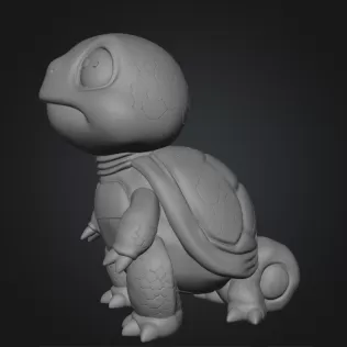 baby turttle - Model thumbnail 2