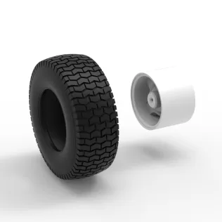 Offroad wheel 42 Scale 1:25