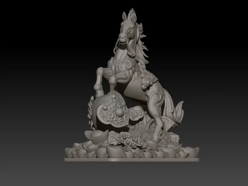 Zodiac Horse - Model preview 5