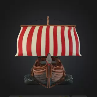 Viking Boat - Model thumbnail 2