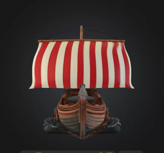 Viking Boat - Model preview 2