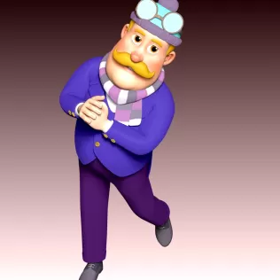 Mayor Humdinger FanArt - Model thumbnail 6