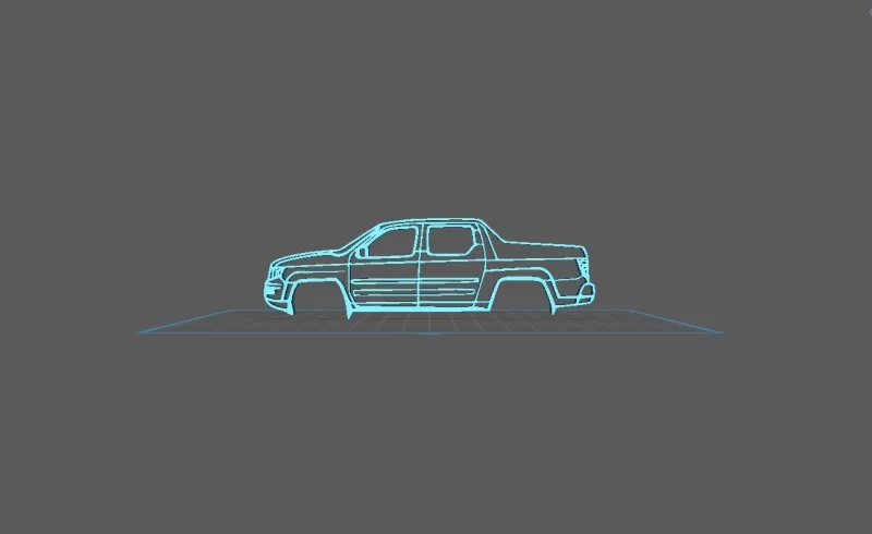 Honda - Ridgeline 2006 Wall Art - Model preview 1