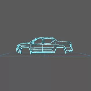 Honda - Ridgeline 2006 Wall Art