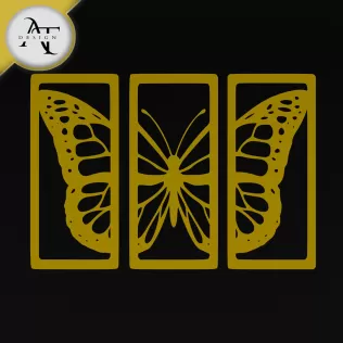 Butterfly - Silhouette - 2D Wall Art Decor