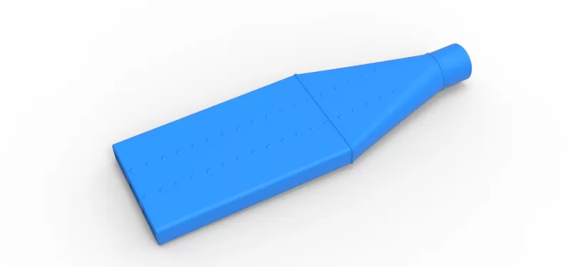NASCAR Boom Tube Exhaust Version 2 Scale 1:25 - Model preview 2