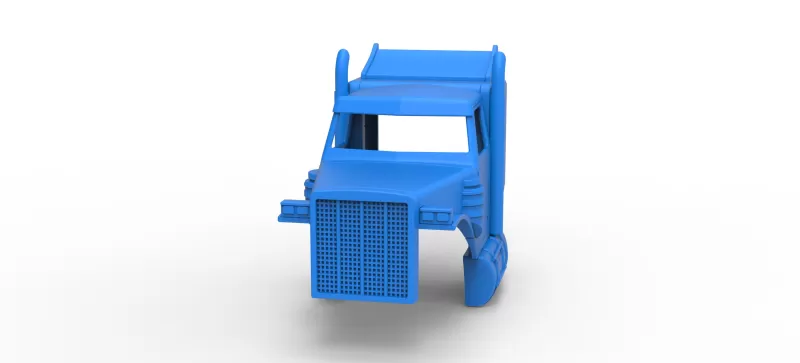 Shell of Monster Tow Truck Scale 1:25 - Model preview 4