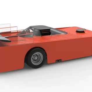 Vintage Asphalt Outlaw Super late model 1:25 - Model thumbnail 20