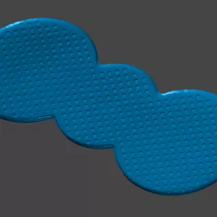 Skoda Yeti Octavia centre console cup holder insert 1Z0863301 - Model thumbnail 7