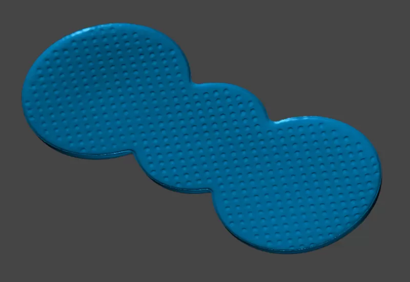 Skoda Yeti Octavia centre console cup holder insert 1Z0863301 - Model preview 7