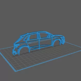 Audi - RS3 Sportback Wall Art - Model thumbnail 1