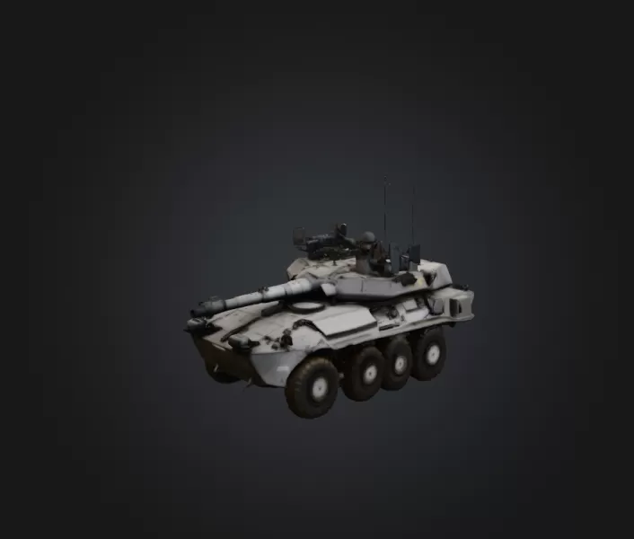 Army Tank - Model preview 1