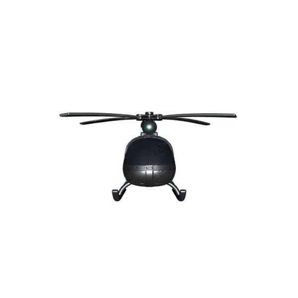 Decorative Helicopter 3D Printable Model - Model preview 3