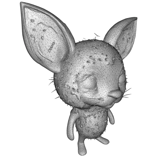 Woodland Fae Character Pack (10 High-Poly Kitbash Figures) - Model preview 13