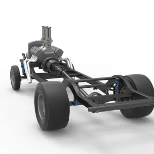 Chassis of Gasser Version 2 Scale 1:25 - Model thumbnail 12