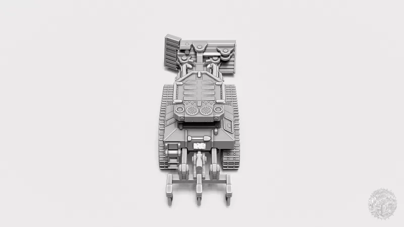 Crawler Dozer RoZ - Model preview 5