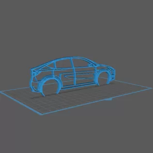 Tesla - Model Y Wall Art - Model thumbnail 1